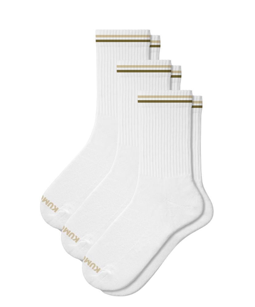Bamboo Crew Socks 3-Pack