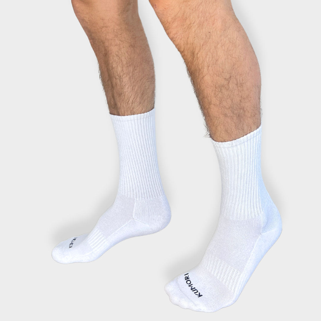Breathable Bamboo Crew Socks (6 Pairs)