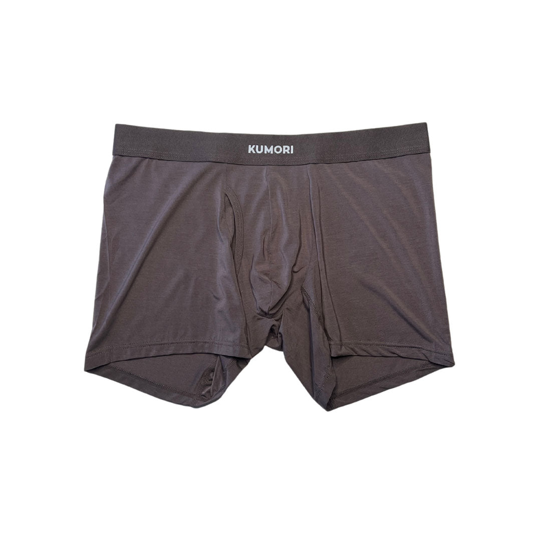 Silhouette gray, Boxer briefs underwear, 🌿 bamboo