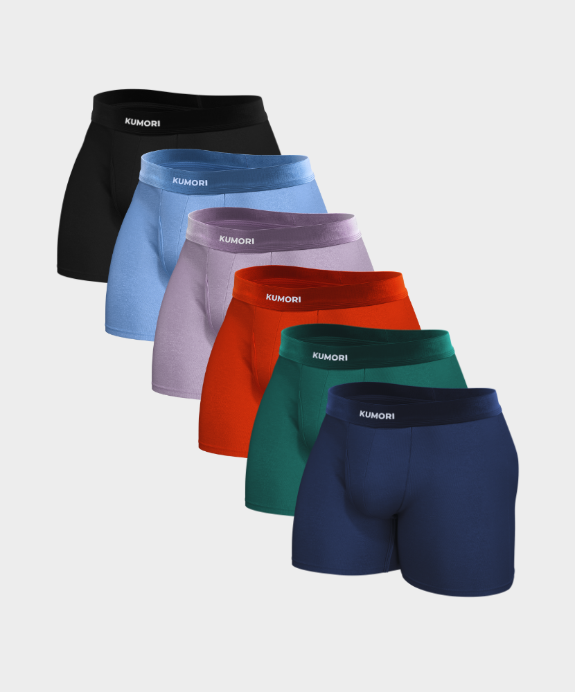 New Colors Boxer Briefs 6-Pack