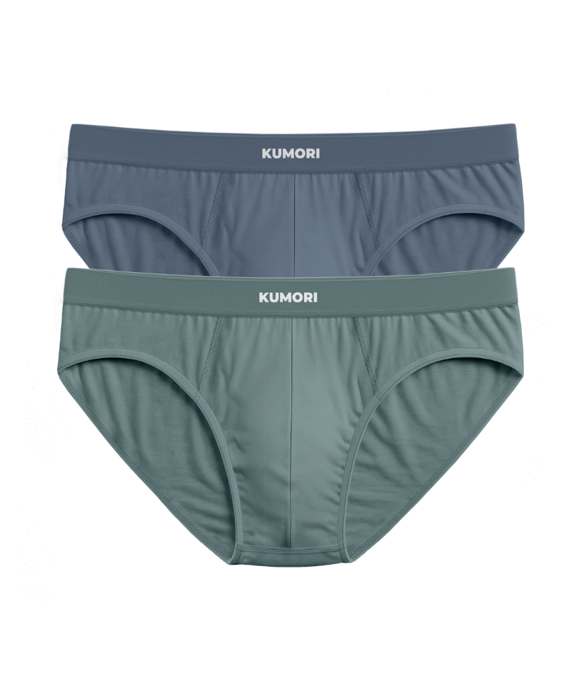 Bamboo Briefs 2 Pack Northlake & Coastal Fern