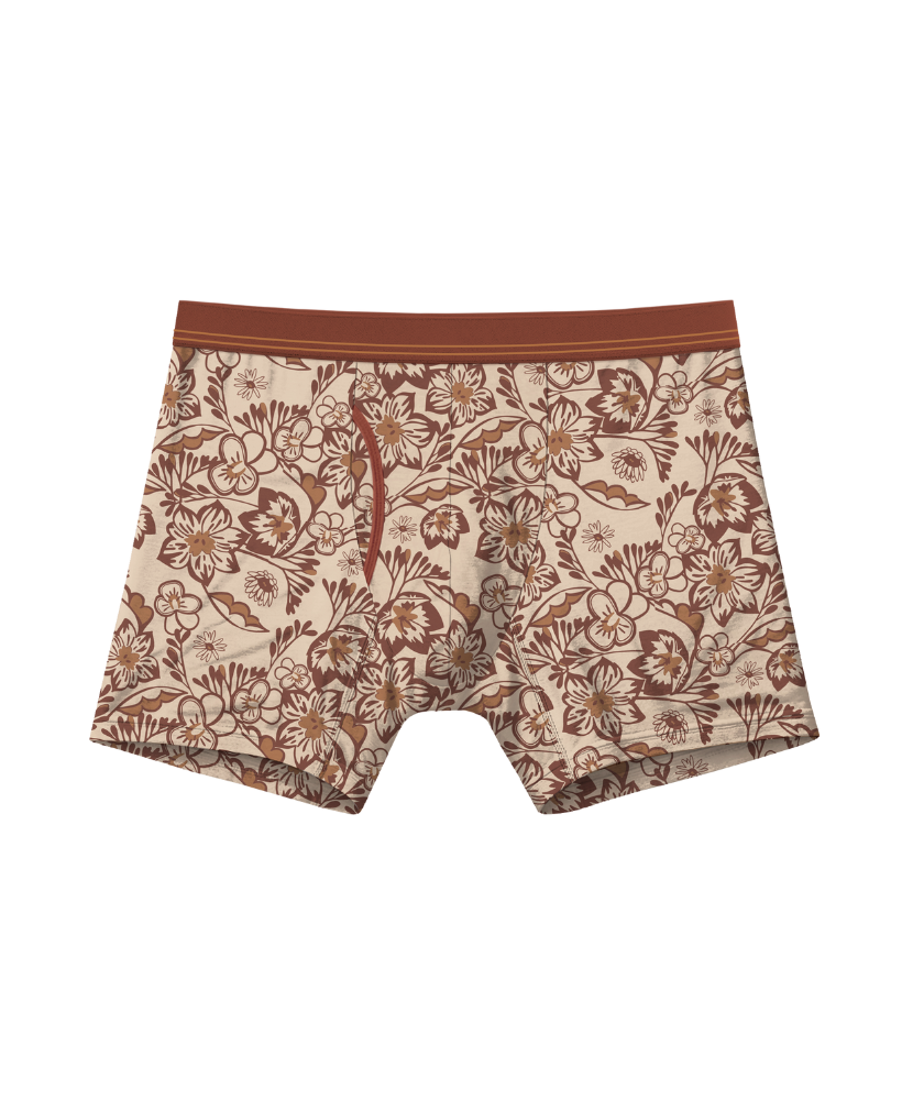 Fall Drop 4 Pack Bamboo Boxer Briefs 5"