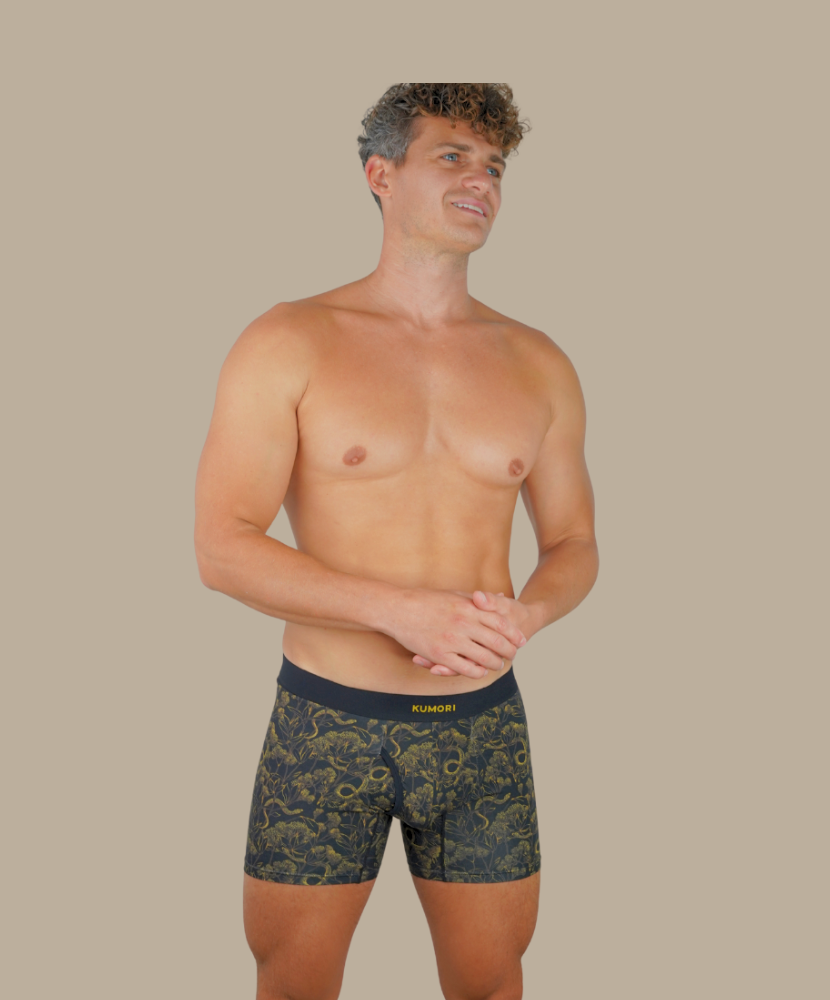 Bamboo Boxer Briefs 5" Goldvale (3-Pack)