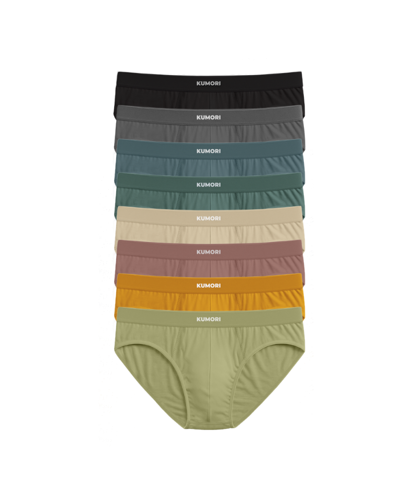 Bamboo Briefs (8-Pack) Refresh Pack