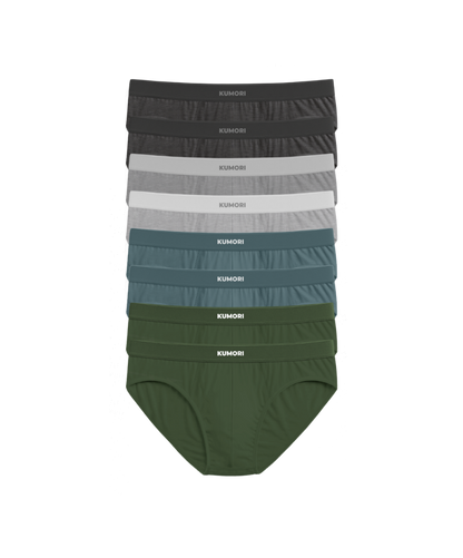 Bamboo Briefs (8-Pack) Everyday Pack