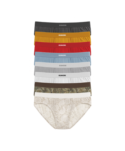 2x Light Blue, 2x White, 2x Maroon, 2x Mint