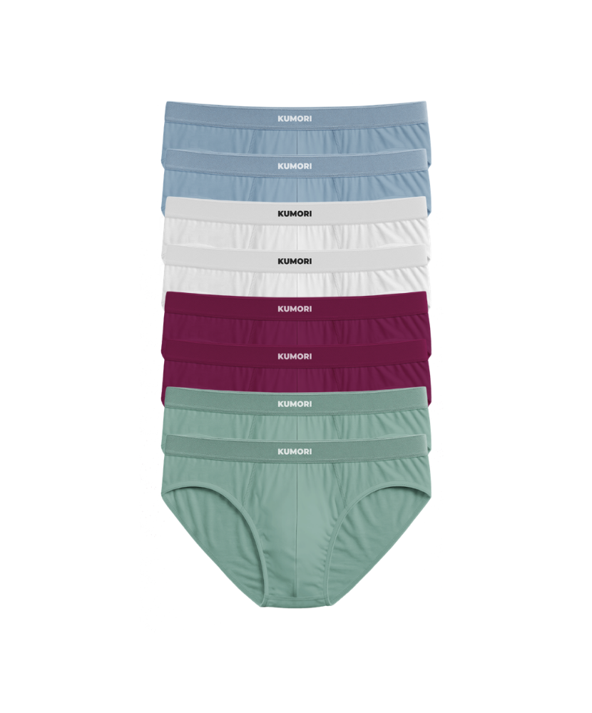 Bamboo Briefs (8-Pack) Full Week Pack