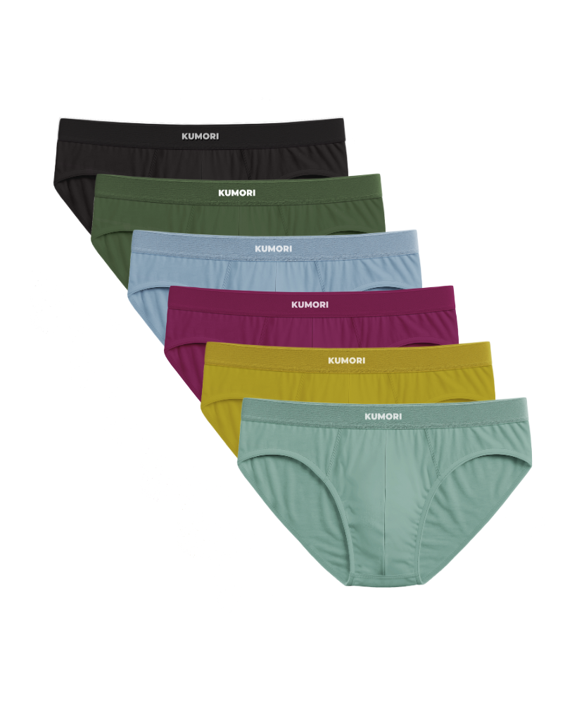 Bamboo Briefs Ultimate collection (6-Pack)
