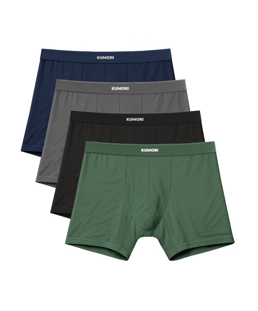 Bamboo Boxer Brief 5" (4-Pack)