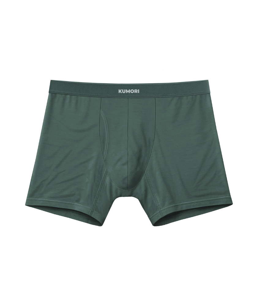 Bamboo Boxer Brief 5" (6-Pack) Tones of Earth