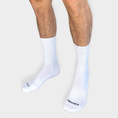 Breathable Bamboo Crew Socks (6 Pairs)