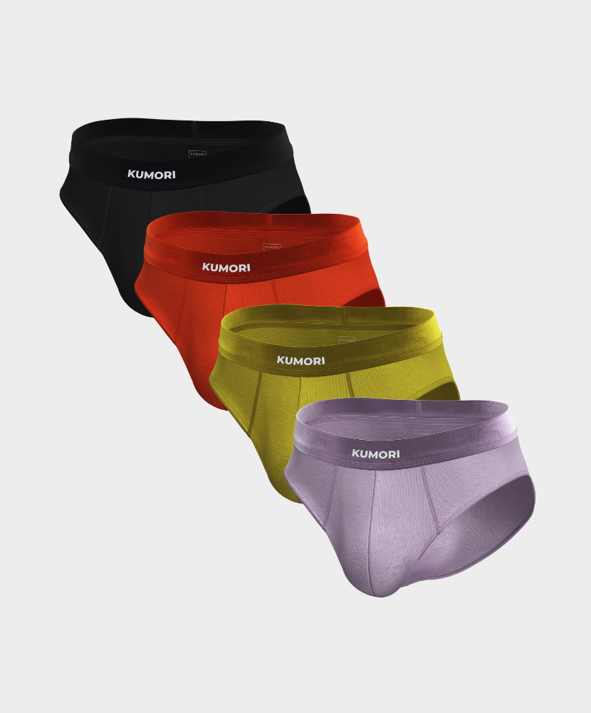 Bamboo Briefs Bold 4-Pack