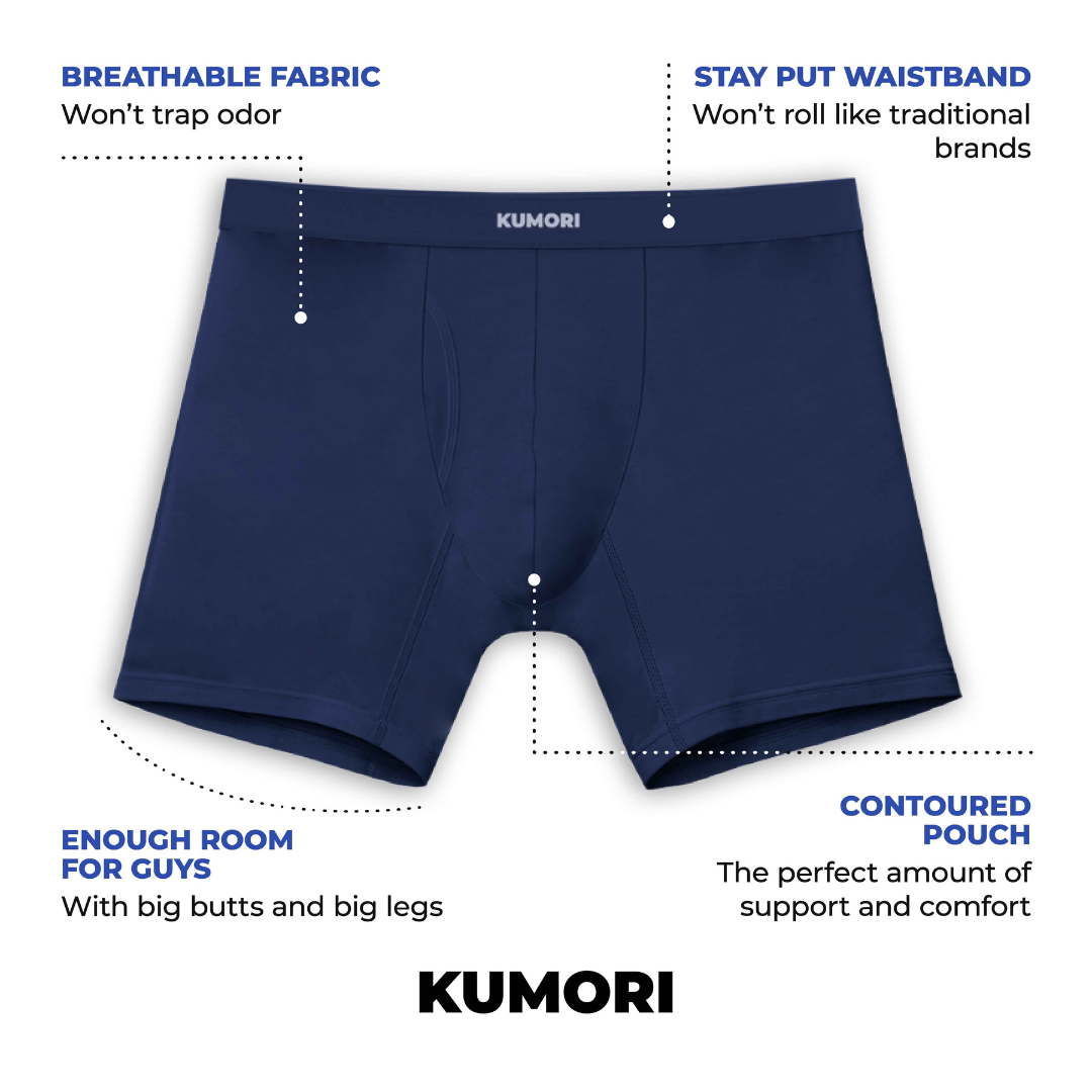 Modal Boxer Briefs 6.5" 2 Pack Black & Grey