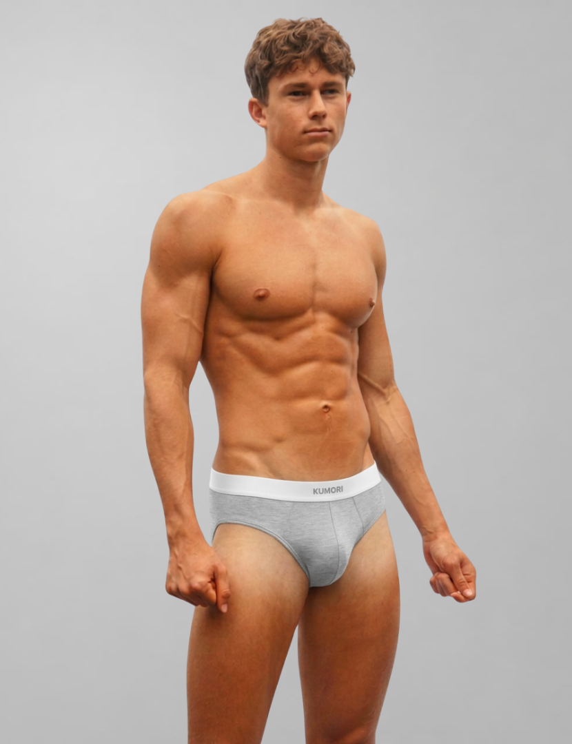 Bamboo Briefs Greys (3-Pack)