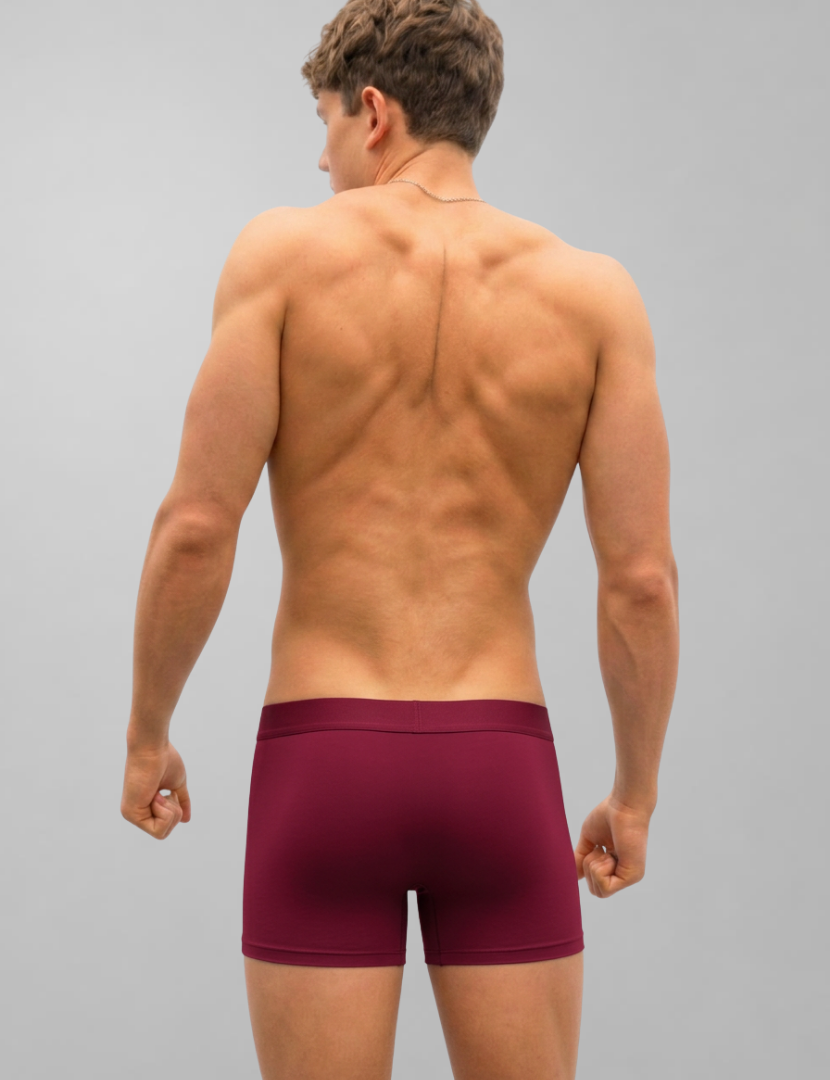 Bamboo Boxer Brief 5" (8-Pack) Core Four Doubles