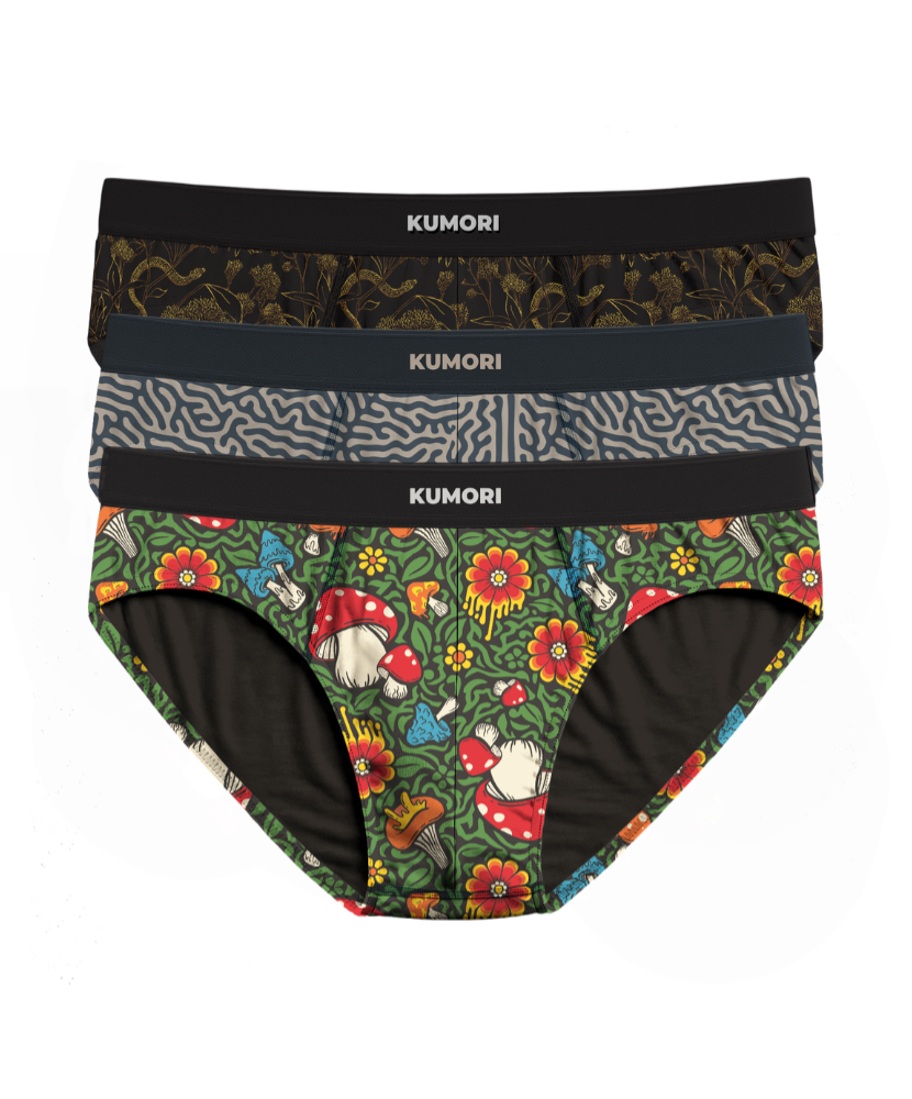 Bamboo Briefs (3-Pack) Limited Edition Prints