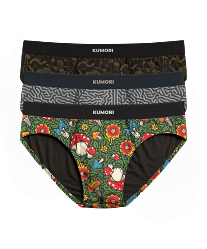 Bamboo Briefs (3-Pack) Limited Edition Prints