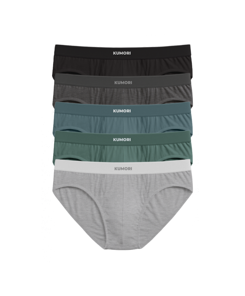 Bamboo Briefs (5-Pack) Classic Pack