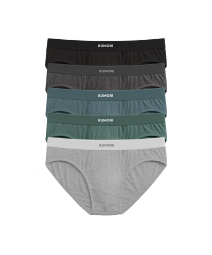 Bamboo Briefs (5-Pack) Classic Pack