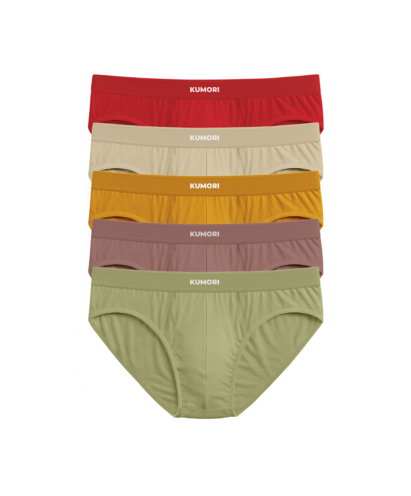 Bamboo Briefs (5-Pack) Daily Rotation Pack