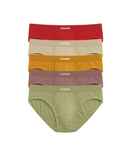 Bamboo Briefs (5-Pack) Daily Rotation Pack