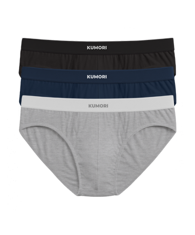 Black, Dark Blue, Light Heather Grey