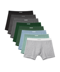 Bamboo Boxer Brief 5" (8-Pack) Most Popular Colors