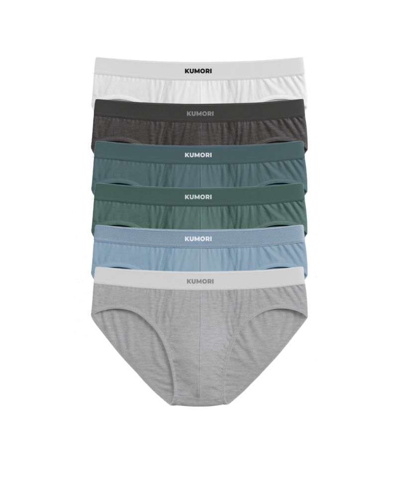 Bamboo Briefs (6-pack) Core Colors