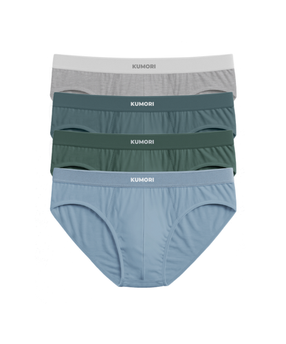 Bamboo Briefs 4 Pack Core Colors