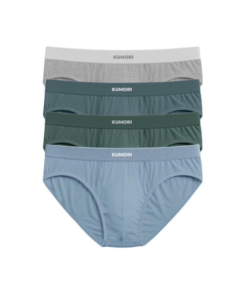 Bamboo Briefs 4 Pack Core Colors