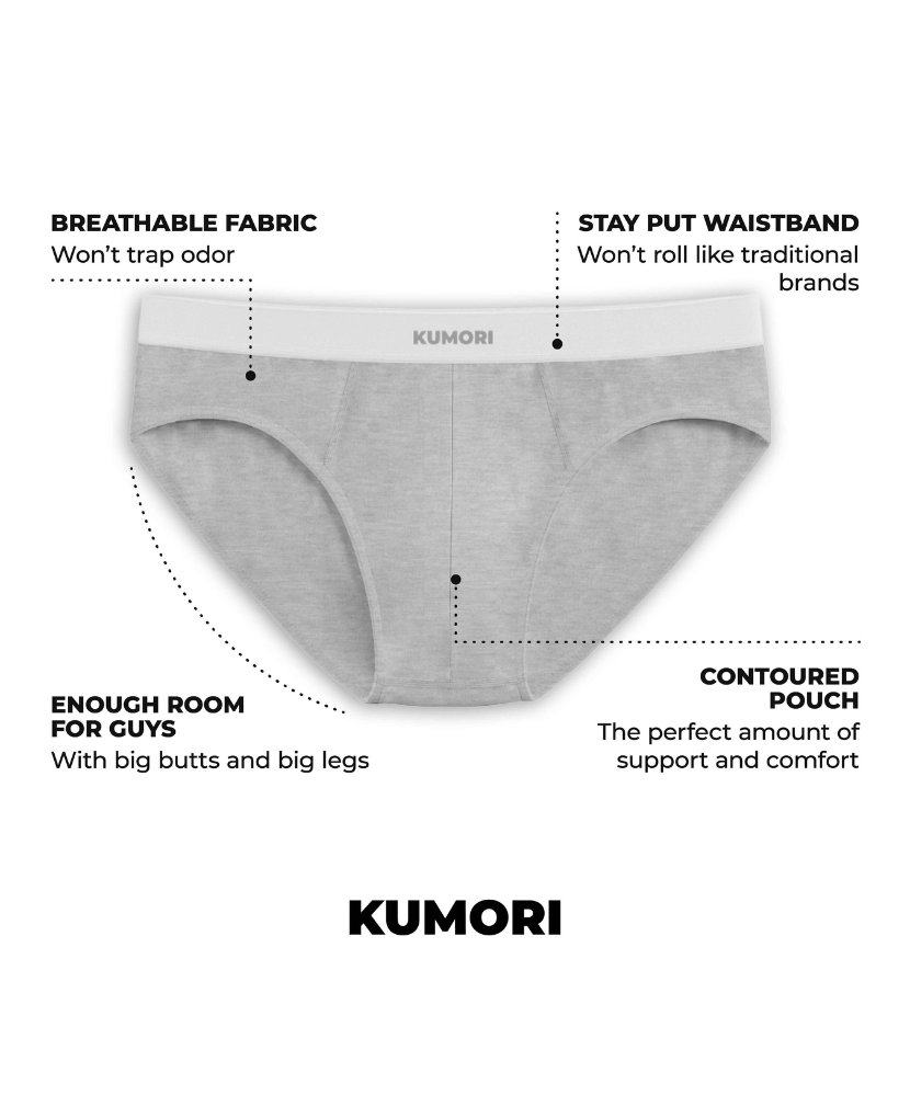 Bamboo Briefs (5-Pack) Perfect Fit Pack